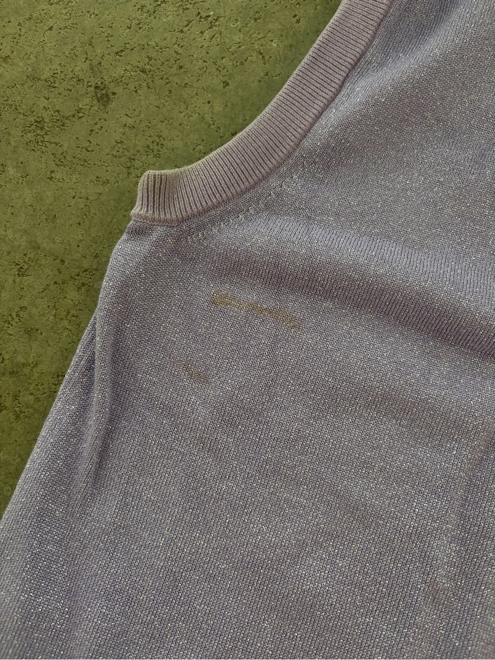 Marc Jacobs Heaven Lavender Star Sleeveless Knit Top - Picture 4 of 4